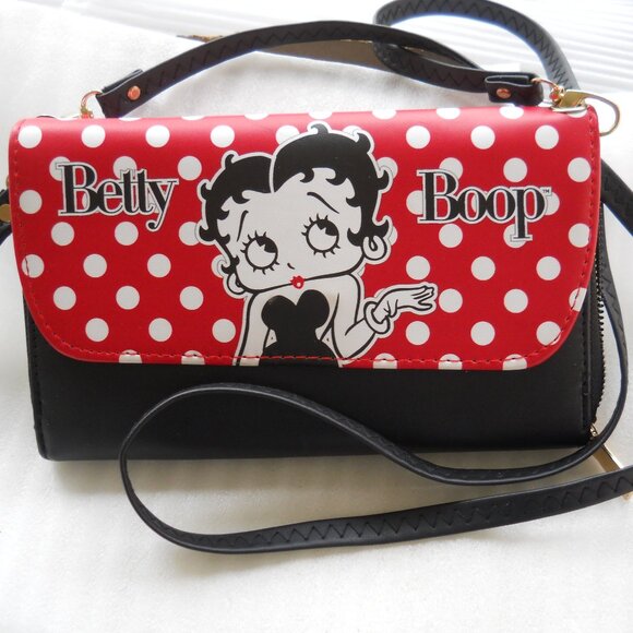Betty Boop Crossbody/Wristlet - Picture 1 of 3